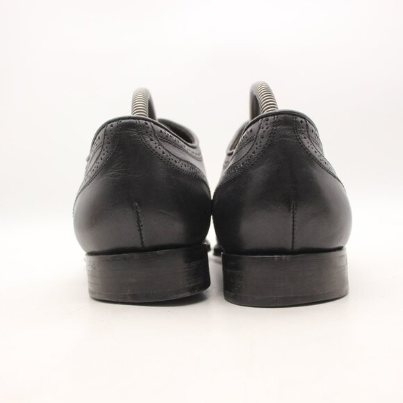 To Boot New York Italy Men’s Size 9.5 Cap-Toe Oxford Black Leather Dress Shoes main image 4